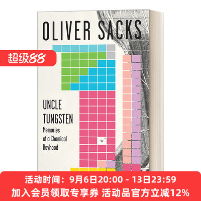 英文原版 Uncle Tungsten  Memories of a Chemical Boyhood 钨丝舅舅 童年化学的回忆 Oliver Sacks 英文版 进口英语原版书籍