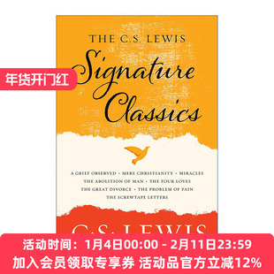 CS刘易斯经典8本合集 英文原版 The C. S. Lewis Signature Classics 英文版 进口英语原版书籍