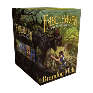 奇幻王国法柏哈温1-5套装 英文原版 Fablehaven Complete Set 魔灵禁地 布兰登·马尔 英文版 进口英语原版书籍