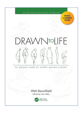 迪士尼动画黄金圣典卷1 英文原版 Drawn to Life 20 Golden Years of Disney Master Classes 第2版 英文版 进口英语原版书籍