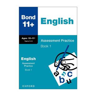 Bond Practice 英文原版 Book 小学教辅 English 牛津邦德英国小升初英语评估练习1 含答案 Assessment Age
