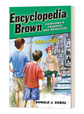英文原版 Encyclopedia Brown Takes the Case 百科全书小布朗 接手这个案子 英文版 进口英语原版书籍