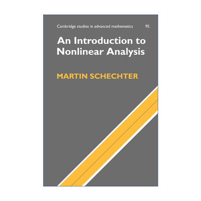 非线性分析导论  英文原版 An Introduction to Nonlinear Analysis 剑桥高等数学研究系列 英文版 进口英语原版书籍