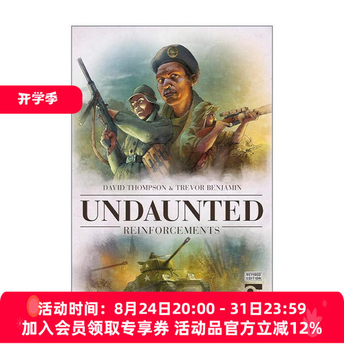 英文原版 Undaunted Reinforcements Revised Edition 无畏战场 扩展升级版 Osprey双人桌游战争兵棋 英文版 进口英语原版书籍