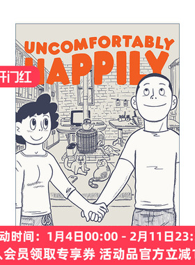 英文原版 Uncomfortably Happily 不方便 但很幸福 2012今日漫画奖 英文版 进口英语原版书籍