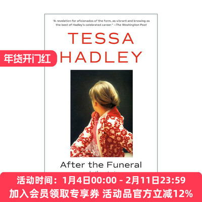 英文原版 After the Funeral and Other Stories 葬礼之后 短篇小说集 温德姆·坎贝尔文学奖得主Tessa Hadley 进口英语原版书籍