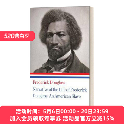 英文原版 Narrative of the Life of Frederick Douglass  an American Slave 弗雷德里克·道格拉斯的生平 英文版 进口英语书籍