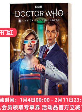 英文原版 Doctor Who A Tale of Two Time Lords 神秘博士 两位时间领主的故事 第10任博士与第13任博士 英文版 进口书