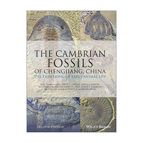 现货 英文原版 The Cambrian Fossils of Chengjiang China 中国澄江寒武纪化石 精装第2版 英文版 进口英语原版书籍