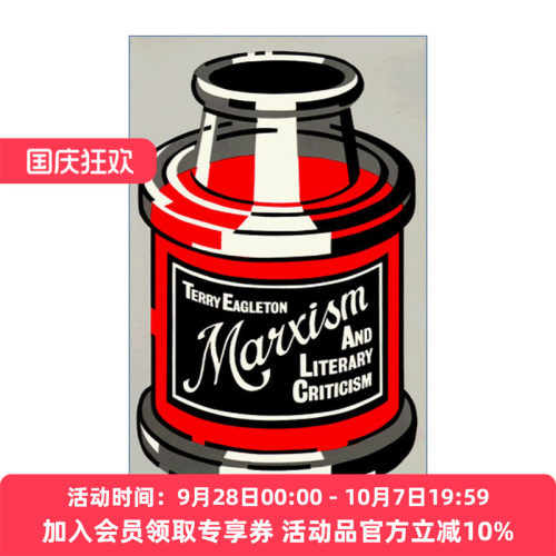 英文原版 Marxism and Literary Criticism 马克思主义与文学批评 Terry Eagleton 英文版 进口英语原版书籍