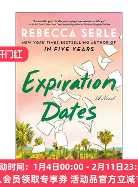 英文原版 Expiration Dates 到期日 女性小说 英文版 进口英语原版书籍