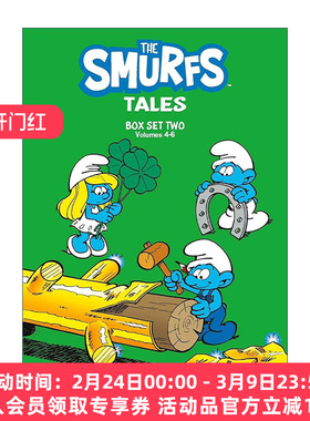 英文原版 The Smurfs Tales Boxset 蓝精灵故事4-6册盒装 英文版 进口英语原版书籍