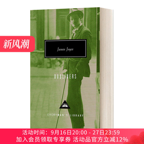 都柏林人 英文原版小说 Dubliners 詹姆斯·乔伊斯 Everyman精装版 英文版 进口英语原版书籍