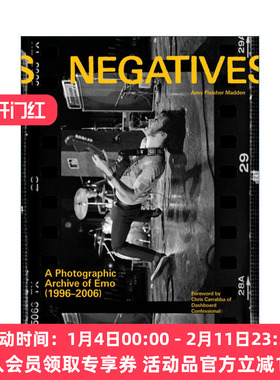 英文原版 Negatives 底片 情绪硬核乐队摄影档案1996-2006 英文版 进口英语原版书籍
