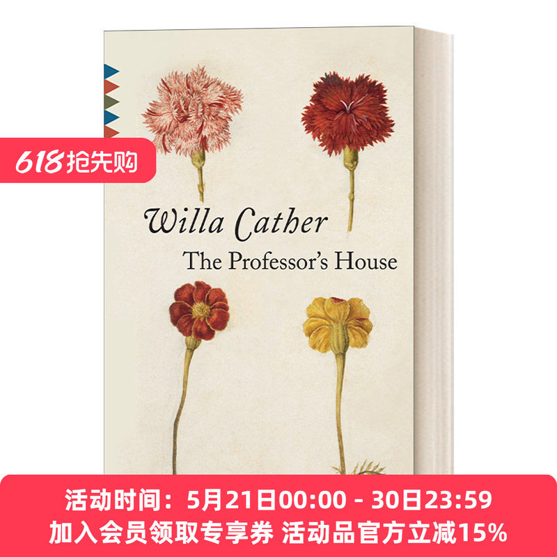 英文原版小说 The Professor's House Vintage Classics 教授的房子 Willa Cather薇拉 凯瑟 英文版 进口英语原版书籍