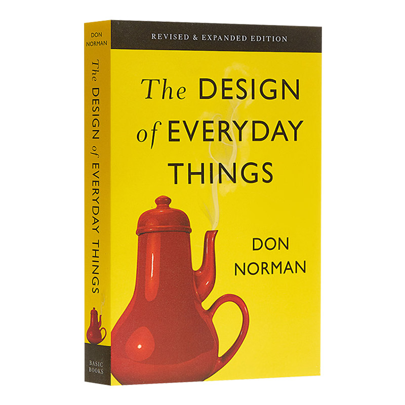 华研原版 The Design of Everyday Things 设计心理学1：日常的设计 唐·诺曼 Don Norman 设计师 著名学者 英文版 进口英语书籍