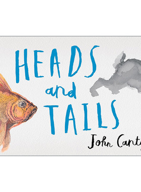 英文原版 Heads and Tails 头部和尾部 儿童精装动物主题启蒙认知绘本 反义词 John Canty 英文版 进口英语原版书籍
