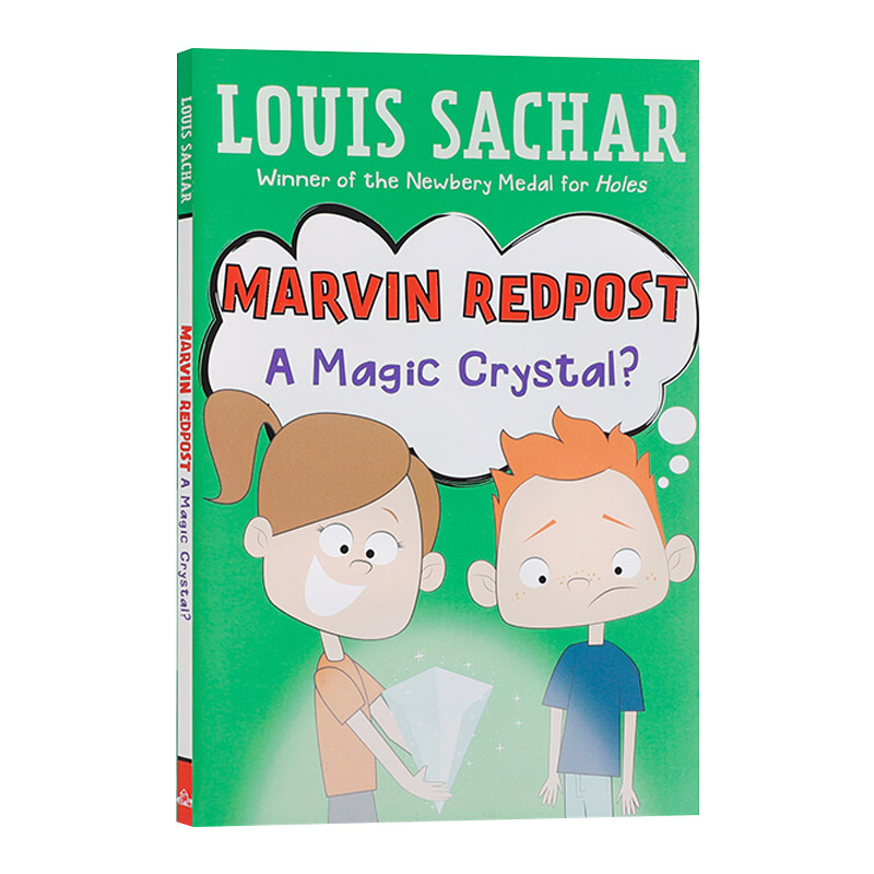 英文原版 Marvin Redpost #8 A Magic Crystal 麻烦精马文8 魔法水晶 儿童幽默搞笑漫画书桥梁 英文版 进口英语原版书籍