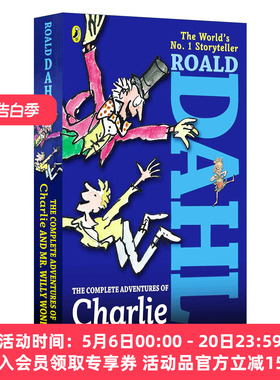 查理和威利旺卡先生大冒险 英文原版 The Complete Adventures of Charlie and Mr Willy Wonka 罗尔德达尔 英文版进口英语书籍