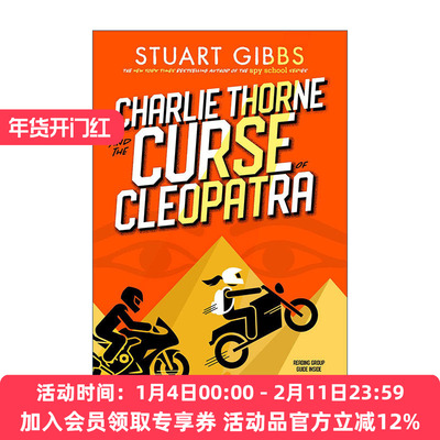 英文原版 Charlie Thorne and the Curse of Cleopatra 查理索恩和克利奥帕特拉的诅咒3 Stuart Gibbs 英文版 进口英语原版书