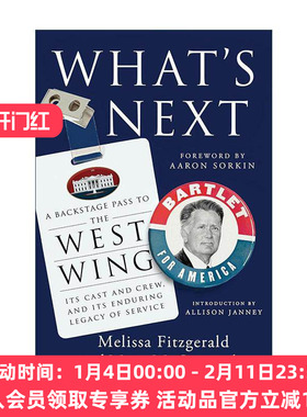 英文原版 What's Next 接下来会发生什么 美剧白宫风云幕后揭秘 Melissa Fitzgerald 精装 英文版 进口英语原版书籍