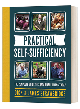 可持续生活指南书 英文原版 Practical Self Sufficiency 精装 英文版 进口英语原版书籍