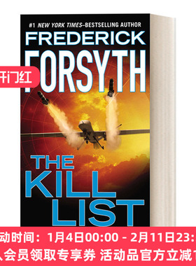 英文原版 The Kill List 间谍先生·暗杀名单 惊悚悬疑军事小说 Frederick Forsyth 英文版 进口英语原版书籍