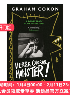 英文原版 Verse Chorus Monster! Blur乐队吉他手格拉翰姆·考可森Graham Coxon自传 英文版 进口英语原版书籍