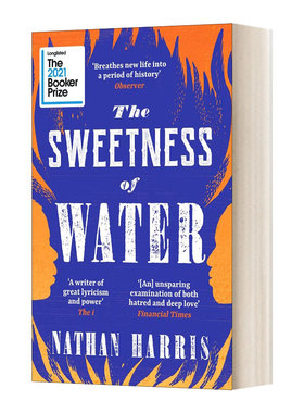 华研原版 英文原版小说 The Sweetness of Water 水的甜蜜 2021布克奖长名单 平装 英文版 进口英语原版书籍