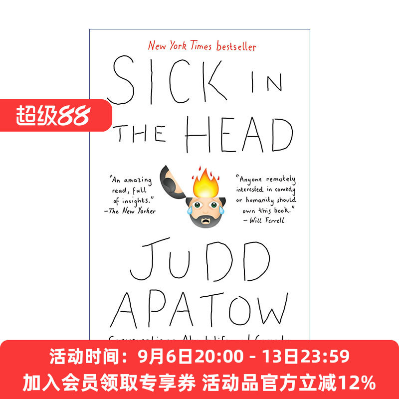 脑子有病 英文原版 Sick in the Head 关于生活和喜剧的对话 Judd Apatow 英文版 进口英语原版书籍