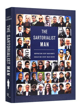 英文原版 Scott Schuman The Sartorialist Man 纽约时尚街拍博客 街头男装 斯科特·斯库曼 英文版