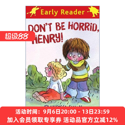 英文原版 Don't Be Horrid  Henry! 亨利别那么怕 英文版 进口英语原版书籍