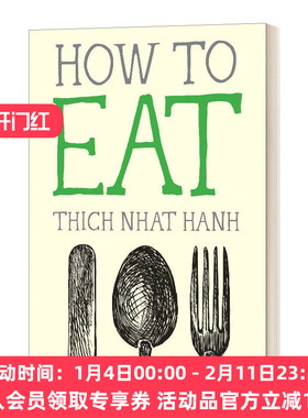 英文原版 How to Eat 如何进食 英文版 Mindfulness Essentials 进口英语原版书籍