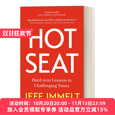 英文原版 Hot Seat 热门话题 美国通用电气的前首席执行官 英文版 进口英语原版书籍