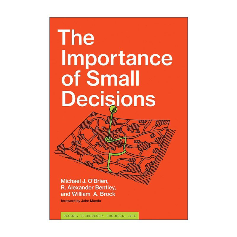 英文原版 The Importance of Small Decisions 英文版 进口英语原版书籍 书籍/杂志/报纸 经济管理类原版书 原图主图