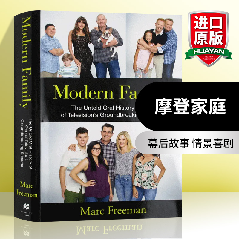 摩登家庭 英文原版 Modern Family 幕后故事 情景喜剧 英文版进口原版英语书籍 Marc Freeman