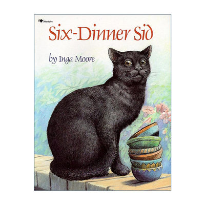 英文原版 Six-Dinner Sid 吃六顿晚餐的猫 1990年英国斯马蒂斯奖 趣味图画书 亲子阅读 英文版 进口英语原版书籍