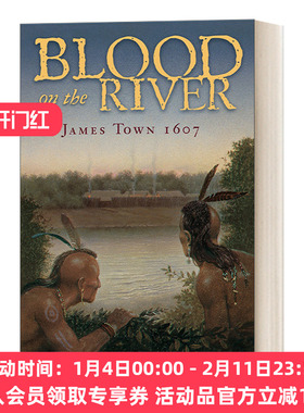 血河 詹姆士城1607 英文原版 Blood on the River James Town  1607 儿童历史小说 Elisa Carbone 英文版 进口英语原版书籍