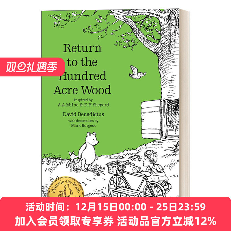 回到百亩森林 英文原版 Return to the Hundred Acre Wood 精装 Winnie-The-Pooh – Classic Editions 英文版 进口英语原版书籍