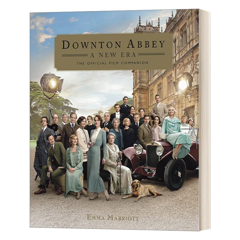 英文原版 Downton Abbey A New Era The Official Film Companion唐顿庄园2新时代官方电影设定集精装英文版进口英语书籍