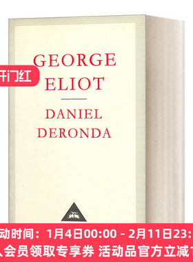 英文原版 Daniel Deronda 丹尼尔·德龙达 乔治·艾略特 Everyman精装收藏版 英文版 进口英语原版书籍