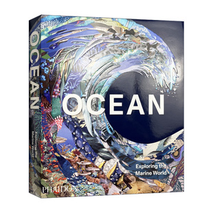 精装 英文原版 Marine 探索海洋世界 艺术书 进口英语原版 Exploring 英文版 Ocean 书籍 the 300多幅海洋生物视觉画册 World
