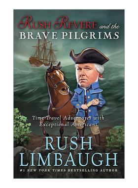 英文原版 Rush Revere and the Brave Pilgrims 与杰出美国人的时空冒险系列 勇敢的朝圣者 与杰出美国人的时空旅行历险记 英文版