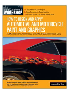 英文原版 How to Design and Apply Automotive and Motorcycle Paint and Graphics如何设计和应用汽车和摩托车 进口英语原版书籍
