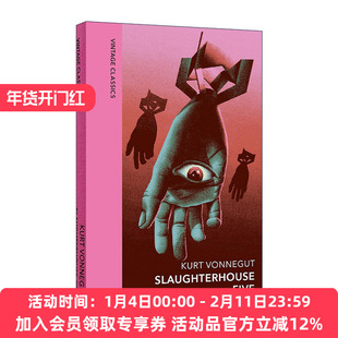 英文原版 Slaughterhouse 5五号屠场 库尔特?冯内古特 布脊经典系列 Vintage Quarterbound Classics 精装 英文版 进口英语书籍