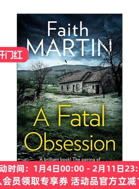 英文原版 A Fatal Obsession 致命痴迷 Ryder and Loveday探案系列 Faith Martin畅销侦探推理小说 英文版 进口英语原版书籍