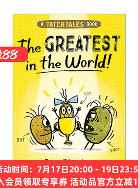 英文原版 Tater Tales The Greatest In The World 土豆三兄妹系列1 世界上的土豆 幽默彩色漫画 英文版 进口英语原版书籍