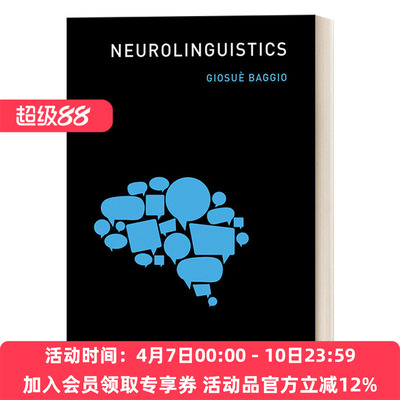 英文原版 Neurolinguistics 神经语言学 MIT新概念丛书 Giosue Baggio 英文版 进口英语原版书籍