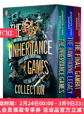 英文原版 Inheritance Games 3-book Set 遗产游戏3册套装 Jennifer Lynn Barnes畅销悬疑系列 英文版 进口英语原版书籍