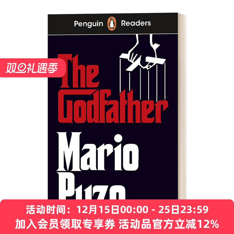英文原版 Penguin Readers Level 7 The Godfather ELT Graded Reader 企鹅分级阅读7 教父 英文版 进口英语原版书籍